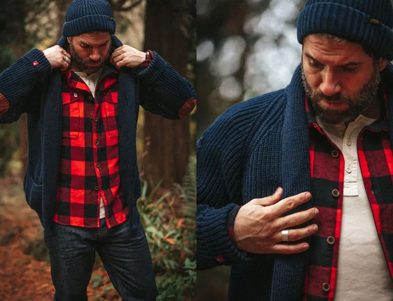 &SONS Yukon Flannel Field Shirt New