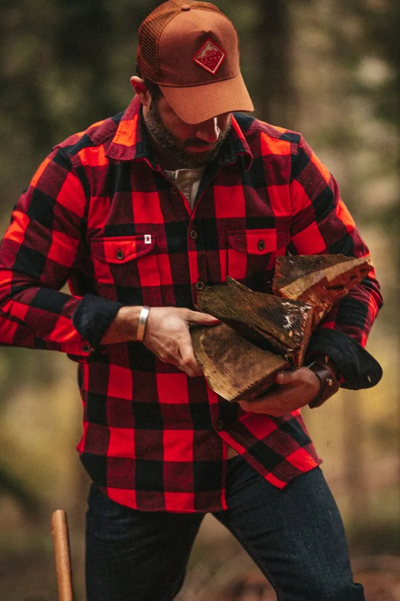 &SONS Yukon Flannel Field Shirt New