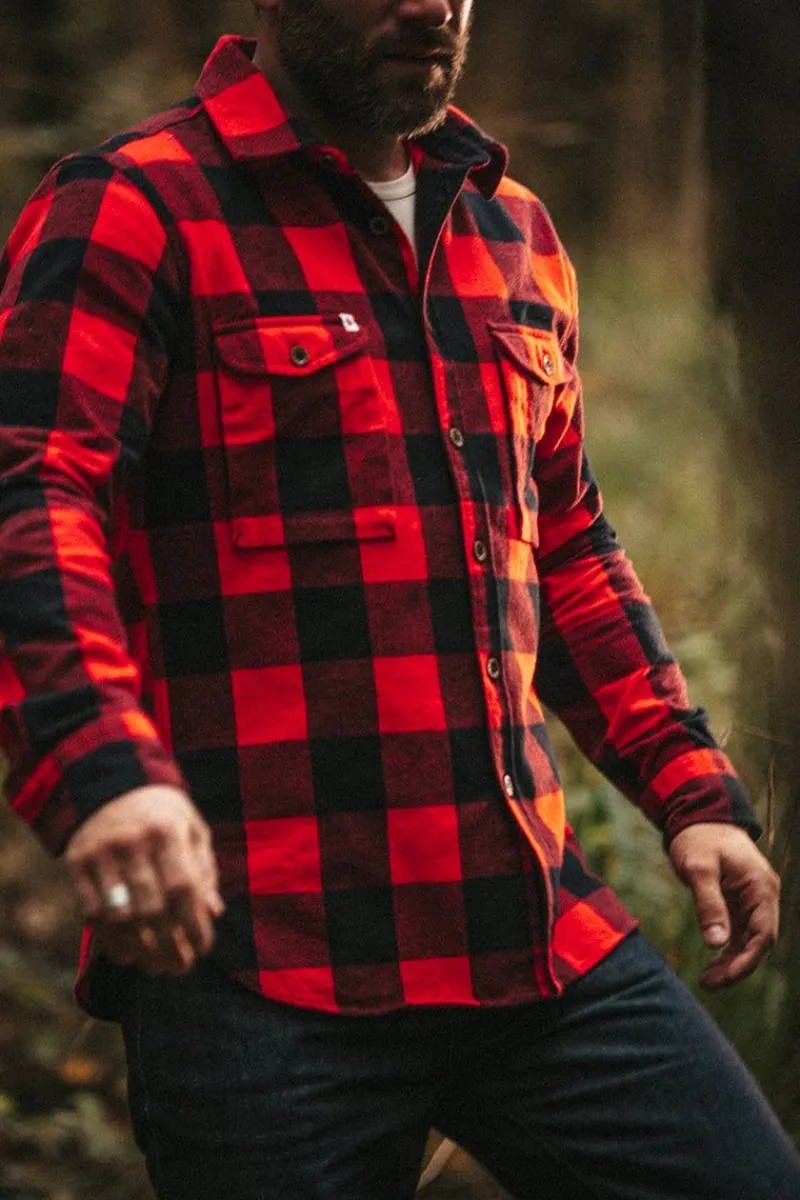 &SONS Yukon Flannel Field Shirt New