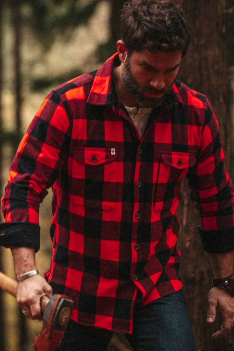 &SONS Yukon Flannel Field Shirt New